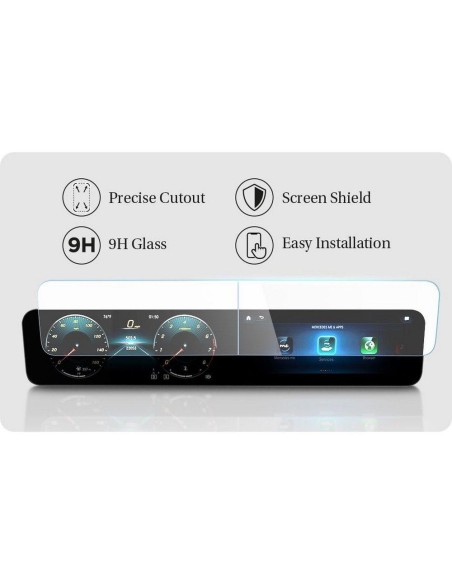 Spigen Glas.tR EZ Fit grūdintas stiklas, skirtas Mercedes A-Class 2020/ 2021 Spigen Glas.tR EZ Fit grūdintas stiklas, skirtas Mercedes A-Class 2020/ 2021