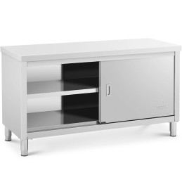 Centrinis stalviršis su stumdomų durų spintele 150 x 60 x 85 cm