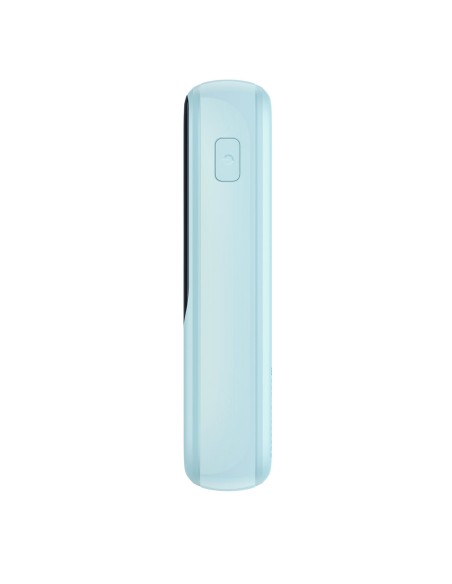 Qpow maitinimo blokas 10 000 mAh integruotas USB Type-C laidas 22,5 W greito įkrovimo mėlynas Qpow maitinimo blokas 10 000 mAh integruotas USB Type-C laidas 22,5 W greito įkrovimo mėlynas