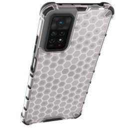 Korinis šarvuotas dėklas su geliniu rėmeliu Xiaomi Redmi Note 11 Pro+ / 11 Pro juodas