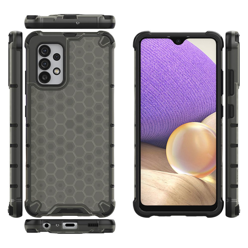 Korinis šarvuotas dėklas su gelio rėmeliu, skirtas Samsung Galaxy A03s (166.5) juodas