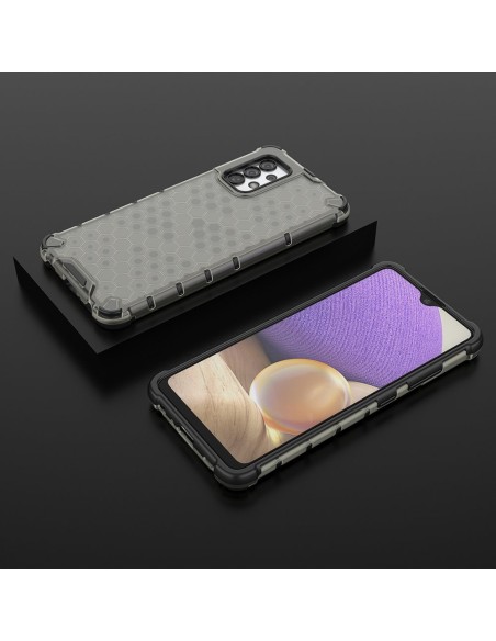 Korinis šarvuotas dėklas su gelio rėmeliu, skirtas Samsung Galaxy A03s (166.5) juodas Korinis šarvuotas dėklas su gelio rėmeliu, skirtas Samsung Galaxy A03s (166.5) juodas