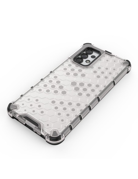 Korinis šarvuotas dėklas su gelio rėmeliu, skirtas Samsung Galaxy A03s (166.5) juodas Korinis šarvuotas dėklas su gelio rėmeliu, skirtas Samsung Galaxy A03s (166.5) juodas
