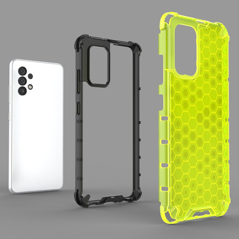 Korinis šarvuotas dėklas su gelio rėmeliu, skirtas Samsung Galaxy A03s (166.5) juodas