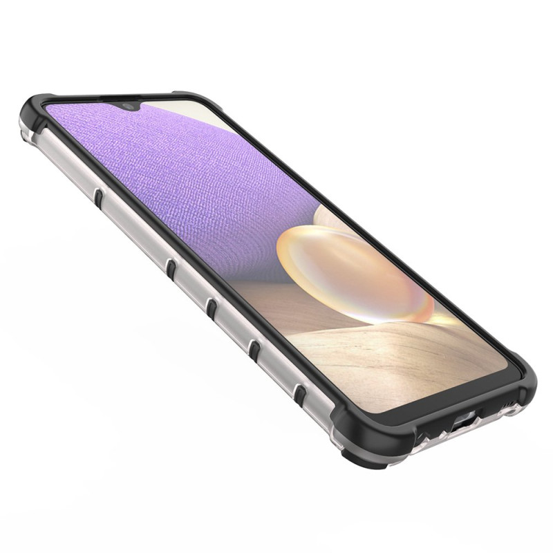Korinis šarvuotas dėklas su gelio rėmeliu, skirtas Samsung Galaxy A03s (166.5) juodas