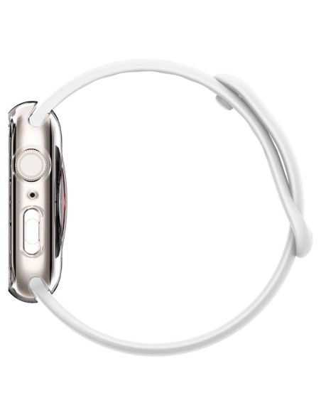 „Spigen“ skystųjų kristalų dėklas, skirtas Apple Watch 4 / 5 / 6 / 7 / 8 / SE (40 / 41 mm) - skaidrus „Spigen“ skystųjų kristalų dėklas, skirtas Apple Watch 4 / 5 / 6 / 7 / 8 / SE (40 / 41 mm) - skaidrus