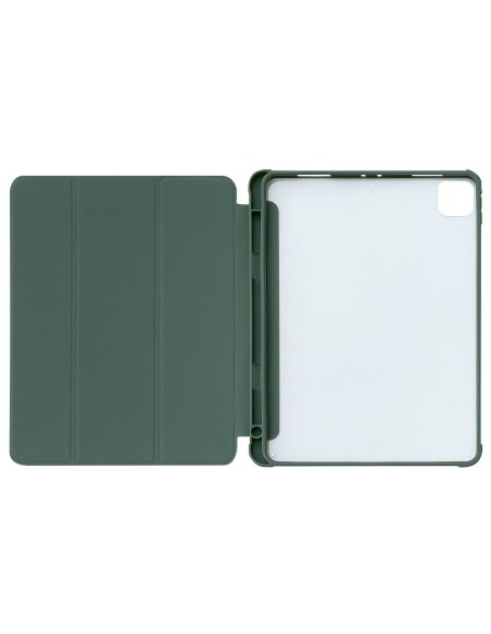 Stovo planšetinio kompiuterio dėklas išmanusis dangtelis iPad 10.2& 39 & 39 2021 su stovo funkcija žalia