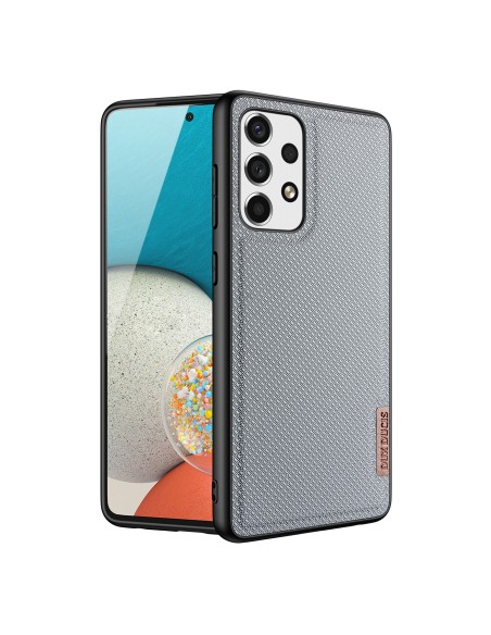 Dux Ducis Fino dėklo dangtelis, padengtas nailono medžiaga, skirtas Samsung Galaxy A73 mėlynai Dux Ducis Fino dėklo dangtelis, padengtas nailono medžiaga, skirtas Samsung Galaxy A73 mėlynai