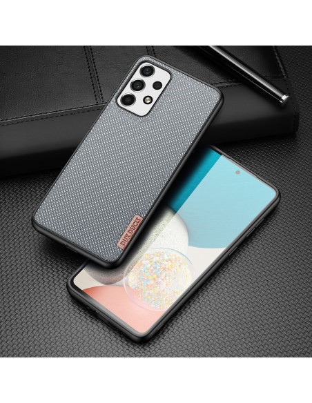Dux Ducis Fino dėklo dangtelis, padengtas nailono medžiaga, skirtas Samsung Galaxy A73 mėlynai Dux Ducis Fino dėklo dangtelis, padengtas nailono medžiaga, skirtas Samsung Galaxy A73 mėlynai