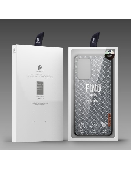 Dux Ducis Fino dėklo dangtelis, padengtas nailono medžiaga, skirtas Samsung Galaxy A73 mėlynai Dux Ducis Fino dėklo dangtelis, padengtas nailono medžiaga, skirtas Samsung Galaxy A73 mėlynai