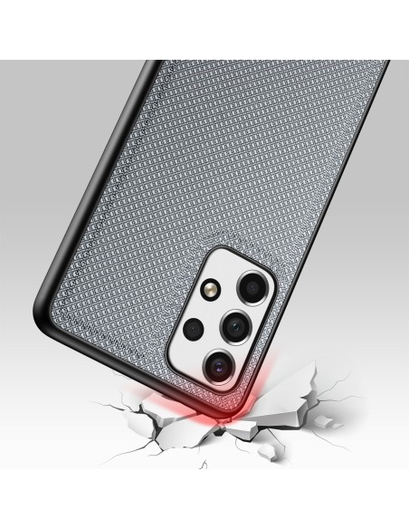 Dux Ducis Fino dėklo dangtelis, padengtas nailono medžiaga, skirtas Samsung Galaxy A73 mėlynai Dux Ducis Fino dėklo dangtelis, padengtas nailono medžiaga, skirtas Samsung Galaxy A73 mėlynai
