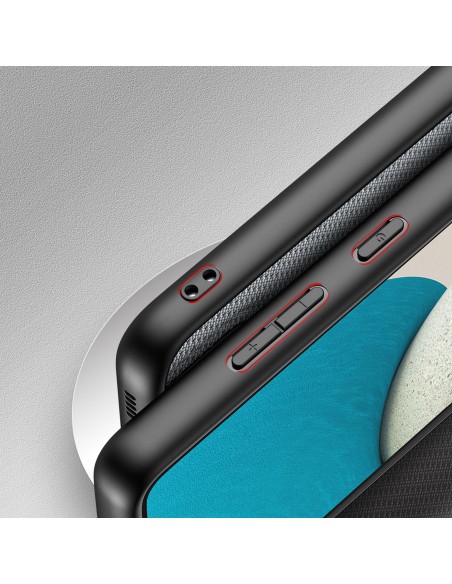 Dux Ducis Fino dėklo dangtelis, padengtas nailono medžiaga, skirtas Samsung Galaxy A73 mėlynai Dux Ducis Fino dėklo dangtelis, padengtas nailono medžiaga, skirtas Samsung Galaxy A73 mėlynai