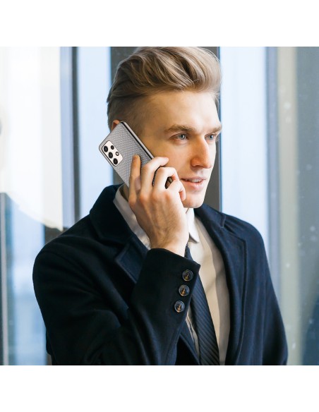 Dux Ducis Fino dėklo dangtelis, padengtas nailono medžiaga, skirtas Samsung Galaxy A73 mėlynai Dux Ducis Fino dėklo dangtelis, padengtas nailono medžiaga, skirtas Samsung Galaxy A73 mėlynai