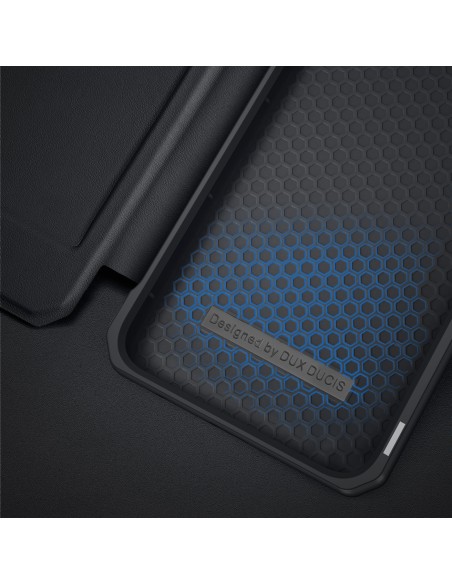 DUX DUCIS Skin X dėklo dėklo dangtelis su atvartu, skirtas Samsung Galaxy A73 juodas DUX DUCIS Skin X dėklo dėklo dangtelis su atvartu, skirtas Samsung Galaxy A73 juodas