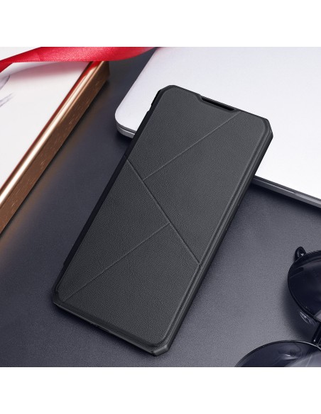 DUX DUCIS Skin X dėklo dėklo dangtelis su atvartu, skirtas Samsung Galaxy A73 juodas DUX DUCIS Skin X dėklo dėklo dangtelis su atvartu, skirtas Samsung Galaxy A73 juodas