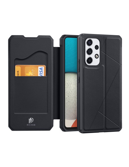 DUX DUCIS Skin X dėklo dėklo dangtelis su atvartu, skirtas Samsung Galaxy A73 juodas DUX DUCIS Skin X dėklo dėklo dangtelis su atvartu, skirtas Samsung Galaxy A73 juodas