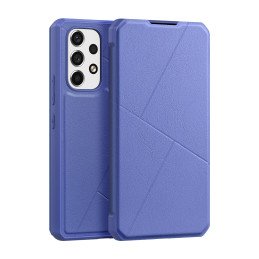 DUX DUCIS Skin X dėklo dėklo dangtelis su atvartu, skirtas Samsung Galaxy A73 mėlynas