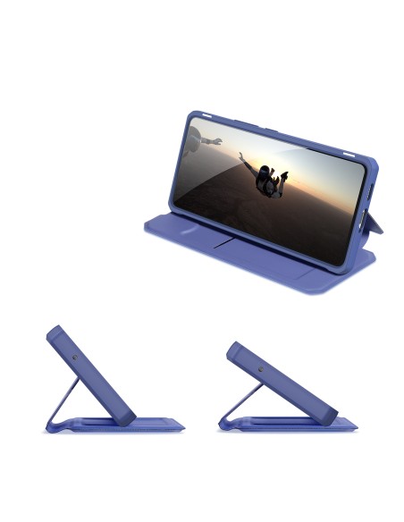 DUX DUCIS Skin X dėklo dėklo dangtelis su atvartu, skirtas Samsung Galaxy A73 mėlynas DUX DUCIS Skin X dėklo dėklo dangtelis su atvartu, skirtas Samsung Galaxy A73 mėlynas
