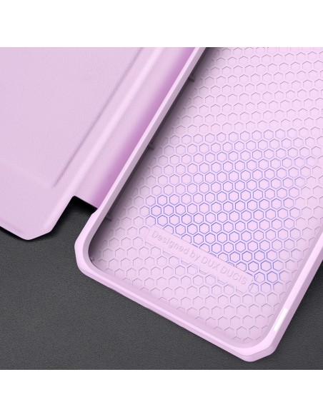 DUX DUCIS Skin X dėklo dėklo dėklas su atvartu, skirtas Samsung Galaxy A73 rožinės spalvos