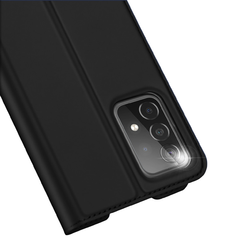 Dux Ducis Skin Pro dėklo dėklo dangtelis su atvartu Samsung Galaxy A73 juodas