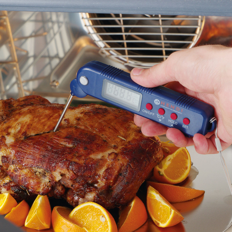 Skaitmeninis gastronominis termometras su sulankstomu zondu - Hendi 271308