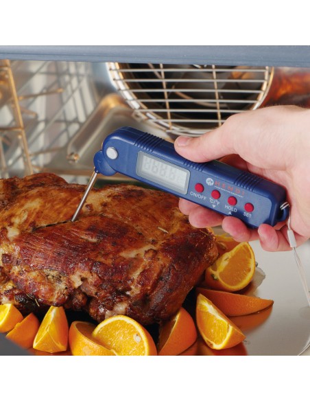 Skaitmeninis gastronominis termometras su sulankstomu zondu - Hendi 271308