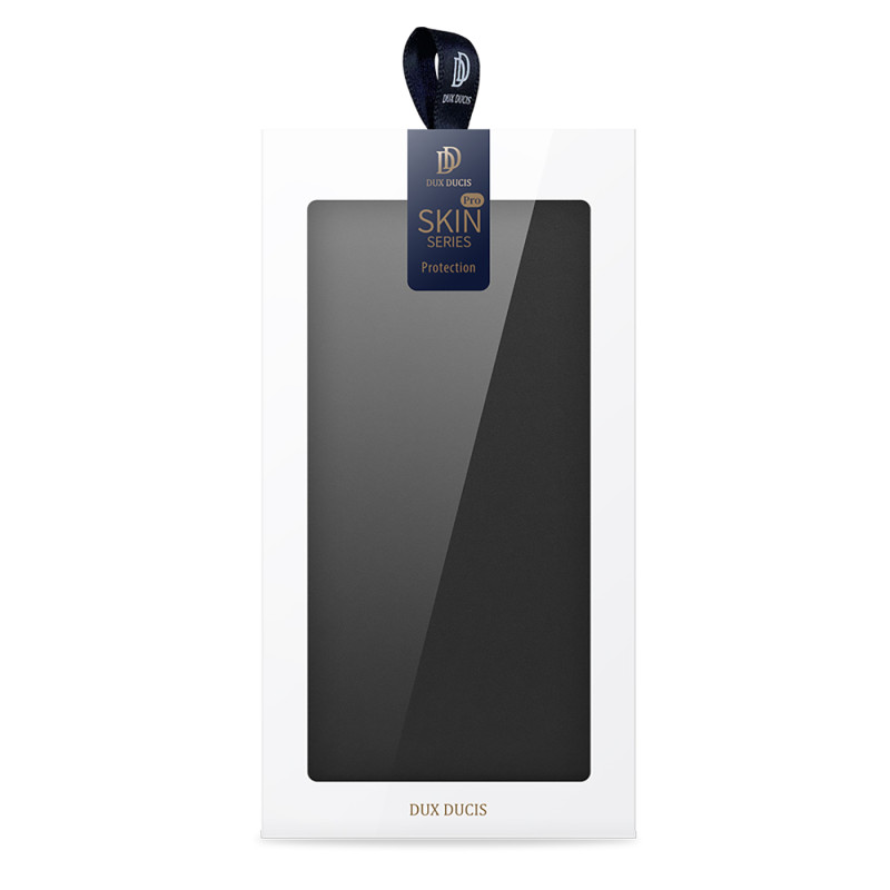 Dux Ducis Skin Pro dėklo dėklo dangtelis su atvartu Samsung Galaxy A73 juodas