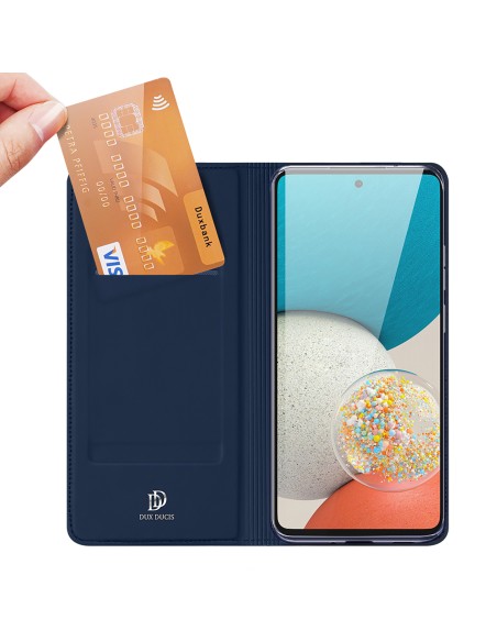 Dux Ducis Skin Pro dėklas su atvartu, skirtas Samsung Galaxy A73 mėlynas Dux Ducis Skin Pro dėklas su atvartu, skirtas Samsung Galaxy A73 mėlynas