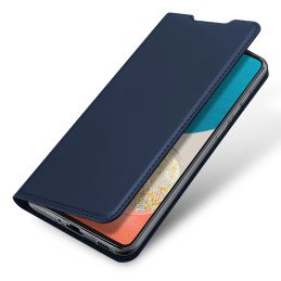 Dux Ducis Skin Pro dėklas su atvartu, skirtas Samsung Galaxy A73 mėlynas
