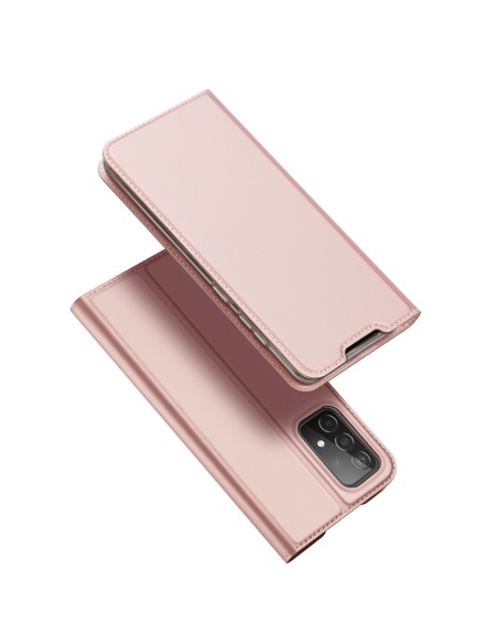 Dux Ducis Skin Pro dėklas su atvartu, skirtas Samsung Galaxy A73 rožinės spalvos Dux Ducis Skin Pro dėklas su atvartu, skirtas Samsung Galaxy A73 rožinės spalvos
