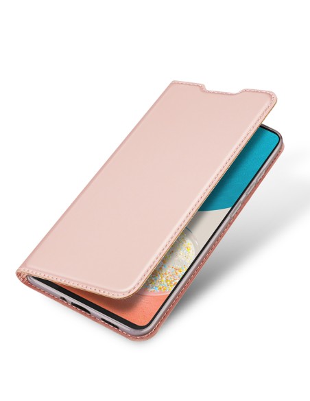 Dux Ducis Skin Pro dėklas su atvartu, skirtas Samsung Galaxy A73 rožinės spalvos Dux Ducis Skin Pro dėklas su atvartu, skirtas Samsung Galaxy A73 rožinės spalvos
