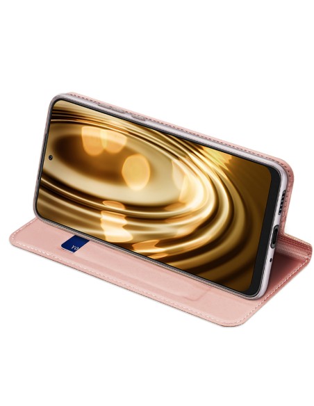 Dux Ducis Skin Pro dėklas su atvartu, skirtas Samsung Galaxy A73 rožinės spalvos Dux Ducis Skin Pro dėklas su atvartu, skirtas Samsung Galaxy A73 rožinės spalvos