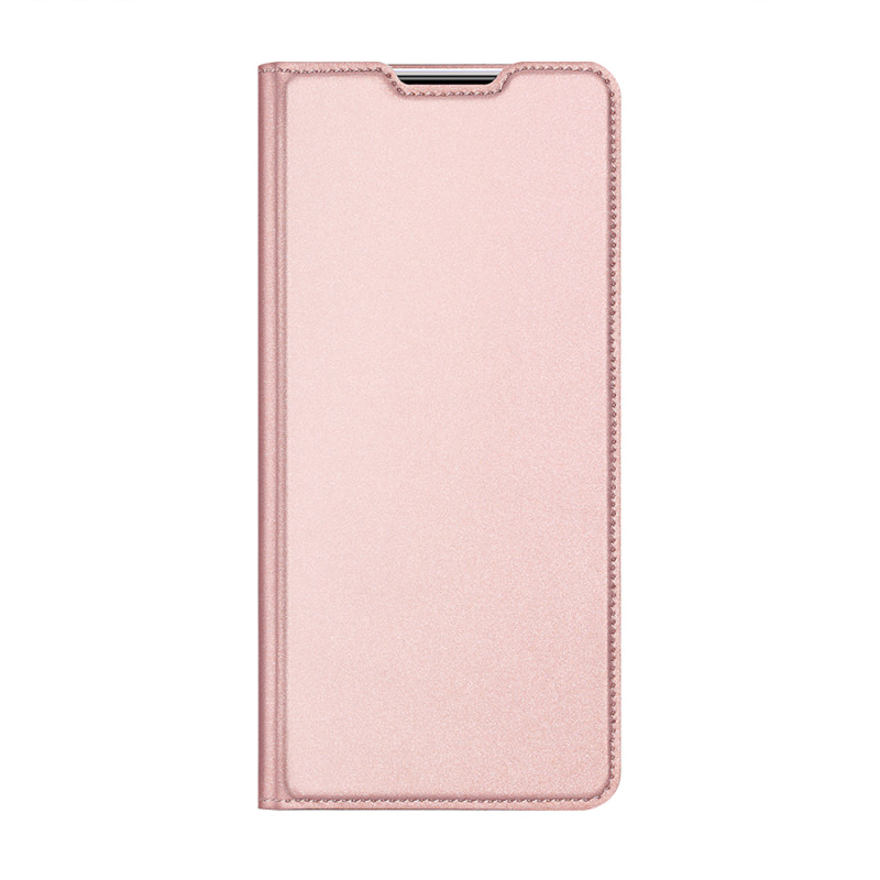 Dux Ducis Skin Pro dėklas su atvartu, skirtas Samsung Galaxy A73 rožinės spalvos