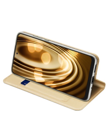 Dux Ducis Skin Pro dėklo dėklo dangtelis su atvartu, skirtas Samsung Galaxy A73 auksui Dux Ducis Skin Pro dėklo dėklo dangtelis su atvartu, skirtas Samsung Galaxy A73 auksui