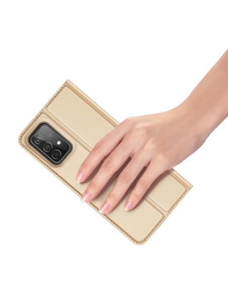 Dux Ducis Skin Pro dėklo dėklo dangtelis su atvartu, skirtas Samsung Galaxy A73 auksui Dux Ducis Skin Pro dėklo dėklo dangtelis su atvartu, skirtas Samsung Galaxy A73 auksui
