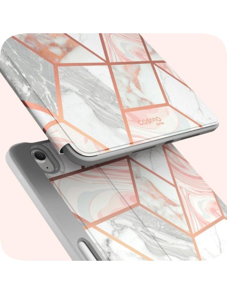 Supcase Cosmo dėklas iPad mini 6 2021 - rožinis marmuras Supcase Cosmo dėklas iPad mini 6 2021 - rožinis marmuras