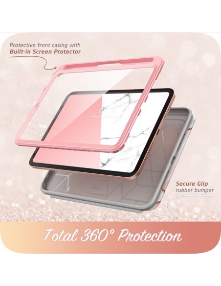 Supcase Cosmo dėklas iPad mini 6 2021 - rožinis marmuras Supcase Cosmo dėklas iPad mini 6 2021 - rožinis marmuras