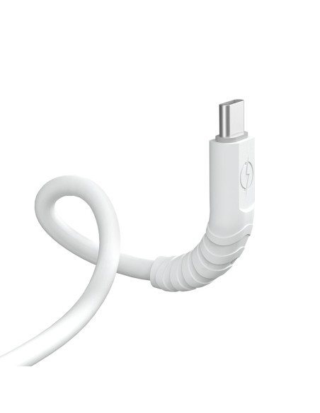 Dudao TGL3C USB-C – USB-C PD laidas 100W 6A 1m – baltas Dudao TGL3C USB-C – USB-C PD laidas 100W 6A 1m – baltas