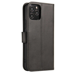 Magnetinis dėklas Elegantiškas dėklo dangtelis su apvertimo ir stovo funkcija OnePlus Nord N20 5G Black