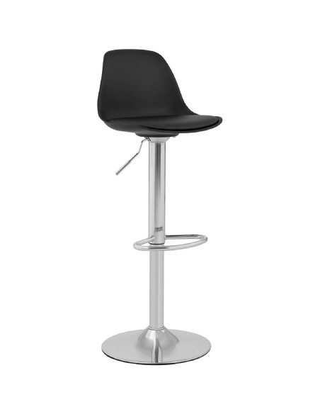 Minkšta baro kėdė 4 vnt.juoda Minkšta baro kėdė 4 vnt.juoda