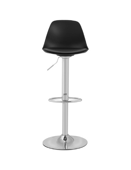 Minkšta baro kėdė 4 vnt.juoda Minkšta baro kėdė 4 vnt.juoda
