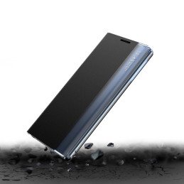 Naujas Sleep Case dangtelis su atvartu ir stovo funkcija, skirta Samsung Galaxy A73 black