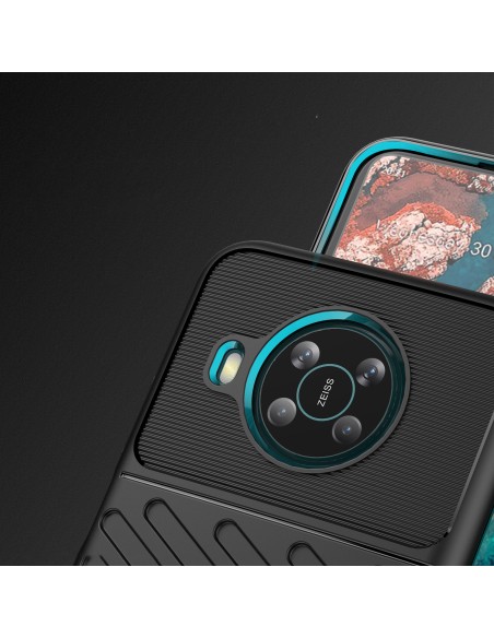 Thunder Case lankstus šarvuotas dangtelis Nokia X100 juodas