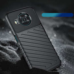 Thunder Case lankstus šarvuotas dangtelis Nokia X100 juodas