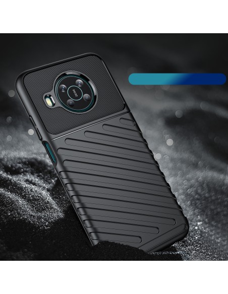 Thunder Case lankstus šarvuotas dangtelis Nokia X100 juodas