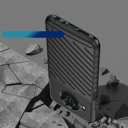 Thunder Case lankstus šarvuotas dangtelis Nokia X100 juodas