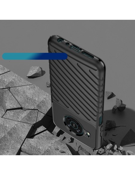 Thunder Case lankstus šarvuotas dangtelis Nokia X100 juodas