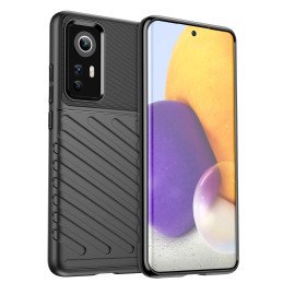 Thunder Case lankstus šarvuotas dėklas Xiaomi 12/ 12X juodas