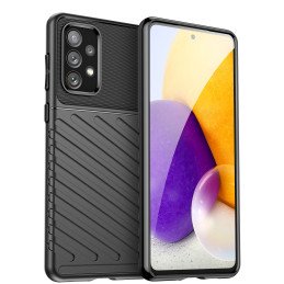 Thunder Case lankstus šarvuotas dėklas Samsung Galaxy A73 juodas