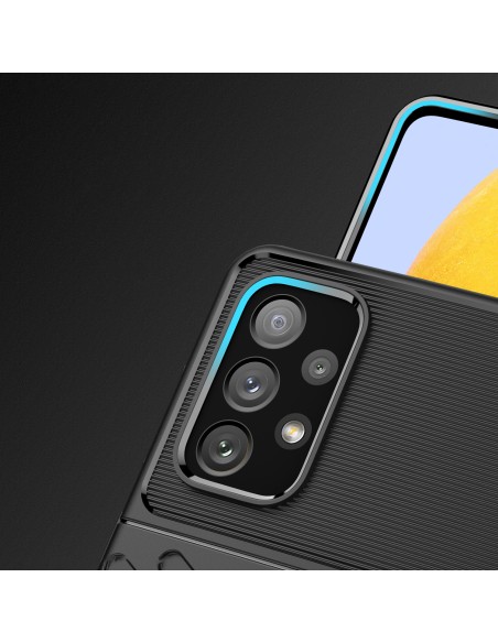 Thunder Case lankstus šarvuotas dėklas Samsung Galaxy A73 juodas Thunder Case lankstus šarvuotas dėklas Samsung Galaxy A73 juodas